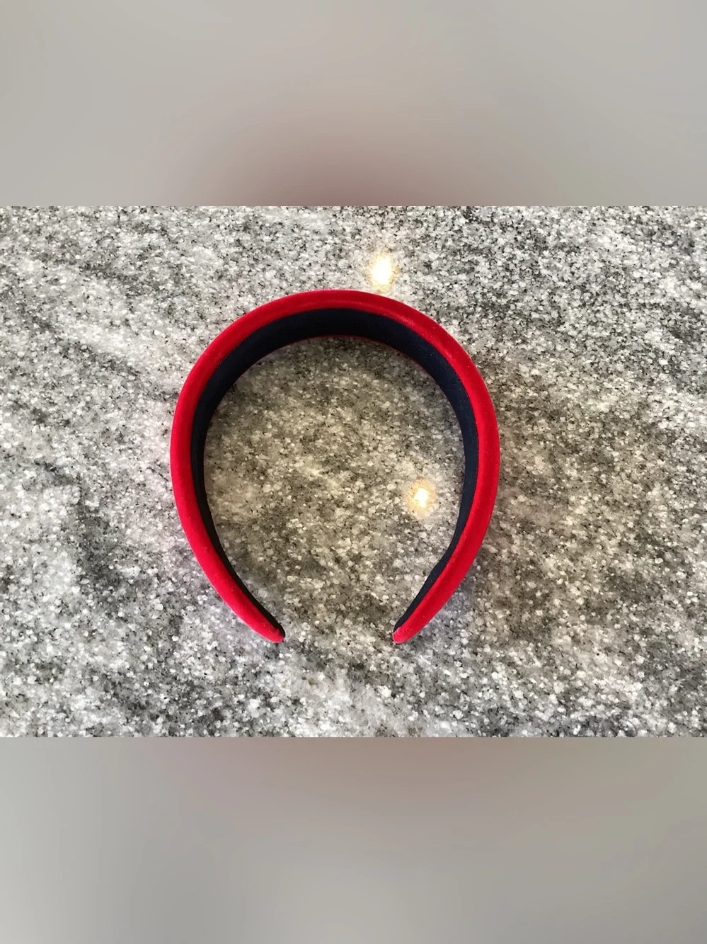 Amazon Red Velvet Padded Kids Headband